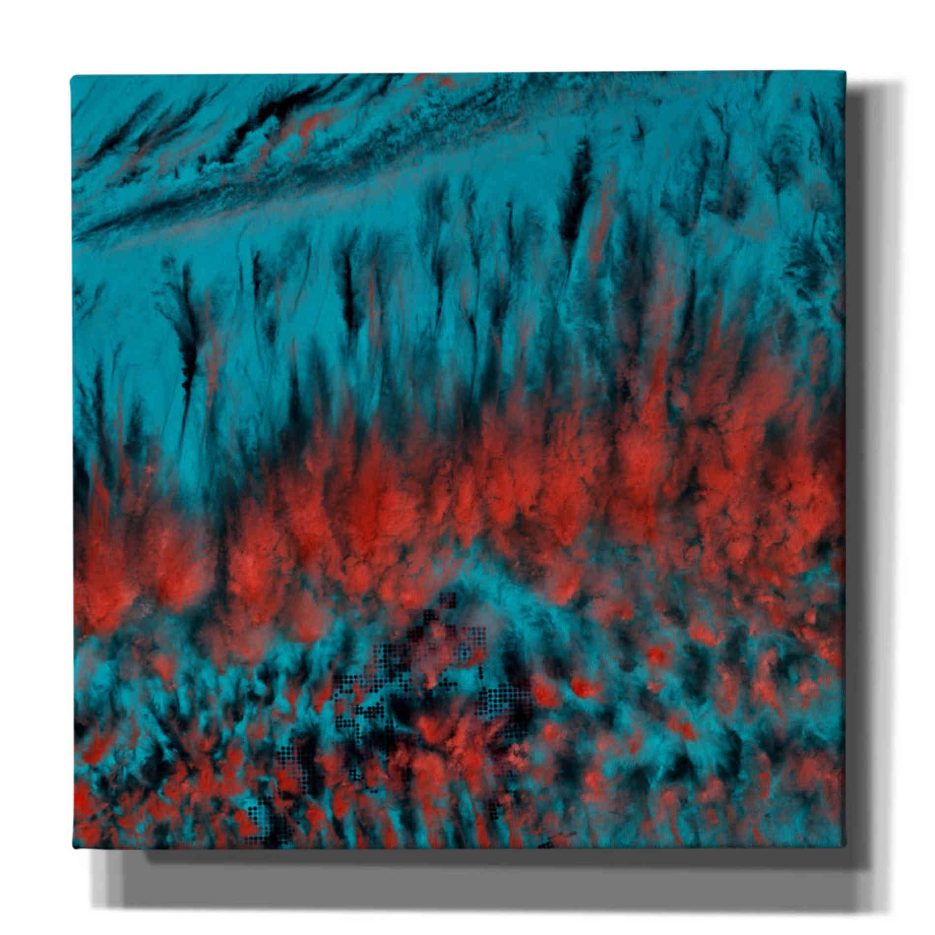 'Earth As Art: Eerie Cloud Shadows' Canvas Wall Art