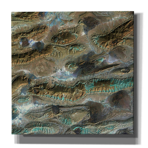 Image of 'Earth As Art: Salt Glaciers' Canvas Wall Art