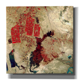 'Earth As Art: Sloppy Paint Job' Canvas Wall Art