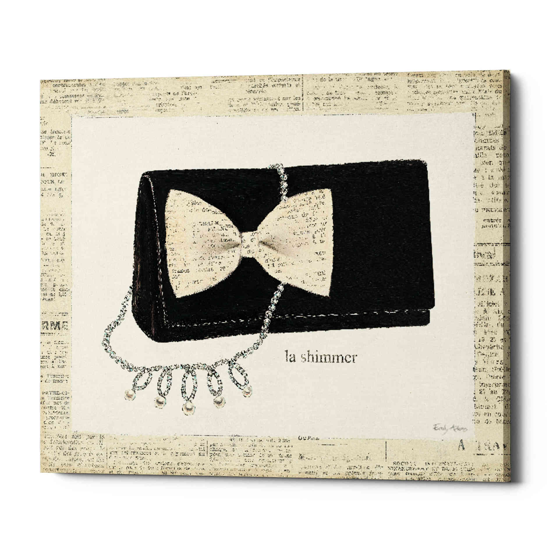 'From Emilys Closet III' by Emily Adams, Canvas Wall Art