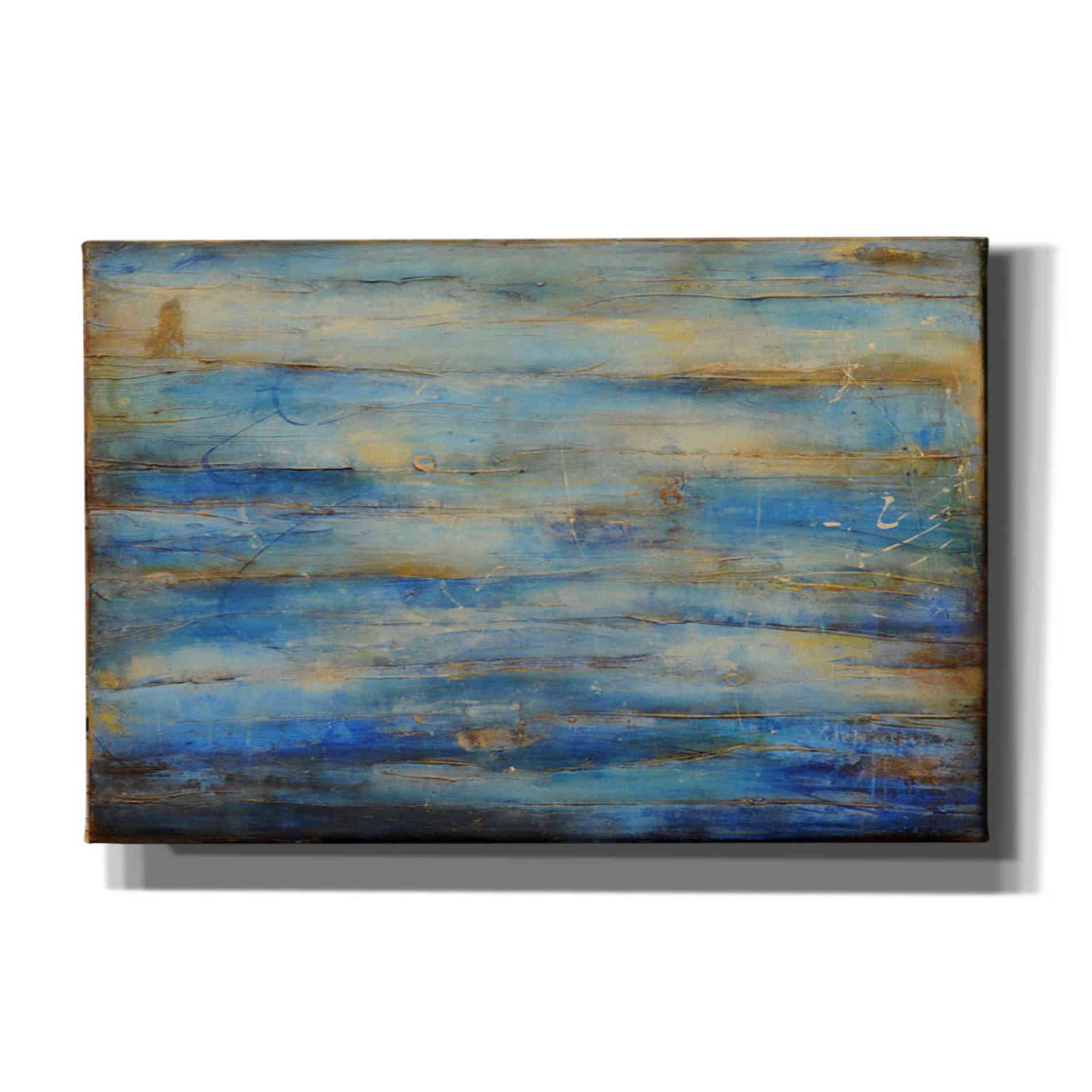 'Blue Bay Jazz' by Erin Ashley Canvas Wall Art