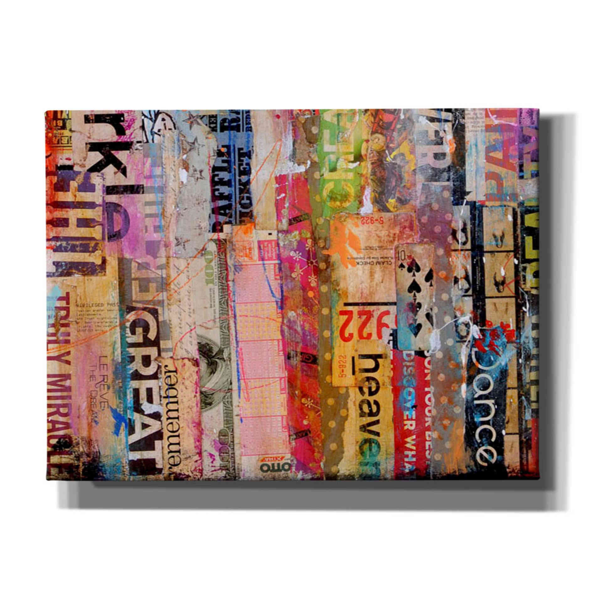 'Metro Mix 21 III' by Erin Ashley Canvas Wall Art
