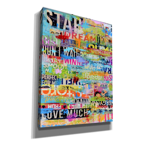 Image of 'Metro Mix 33 I' by Erin Ashley Canvas Wall Art