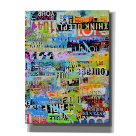 'Metro Mix 33 II' by Erin Ashley Canvas Wall Art