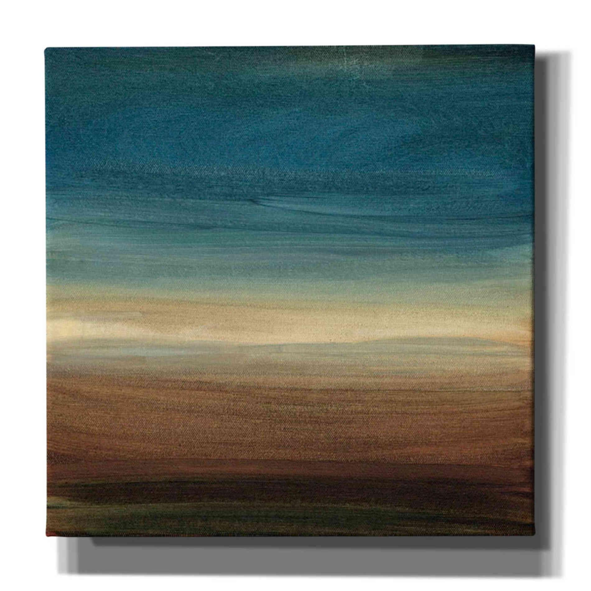 'Abstract Horizon IV' by Ethan Harper Canvas Wall Art,Size 1 Square