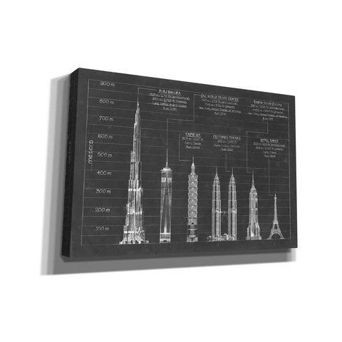 Image of 'Architectural Heights' by Ethan Harper Canvas Wall Art,Size A Landscape