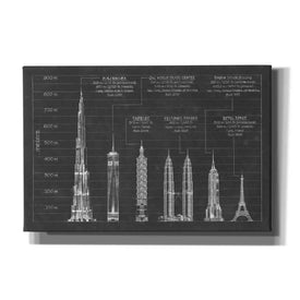 'Architectural Heights' by Ethan Harper Canvas Wall Art,Size A Landscape
