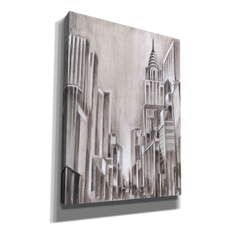 Image of 'Art Deco Cityscape I' by Ethan Harper Canvas Wall Art,Size B Portrait