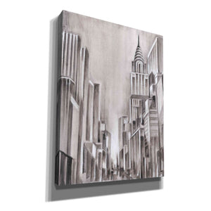 'Art Deco Cityscape I' by Ethan Harper Canvas Wall Art,Size B Portrait