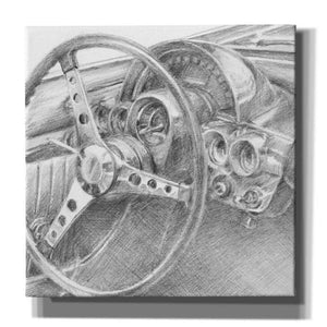 'Behind the Wheel II' by Ethan Harper Canvas Wall Art,Size 1 Square