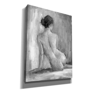 'Figure in Black & White I' by Ethan Harper Canvas Wall Art,Size C Portrait