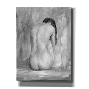 'Figure in Black & White II' by Ethan Harper Canvas Wall Art,Size C Portrait