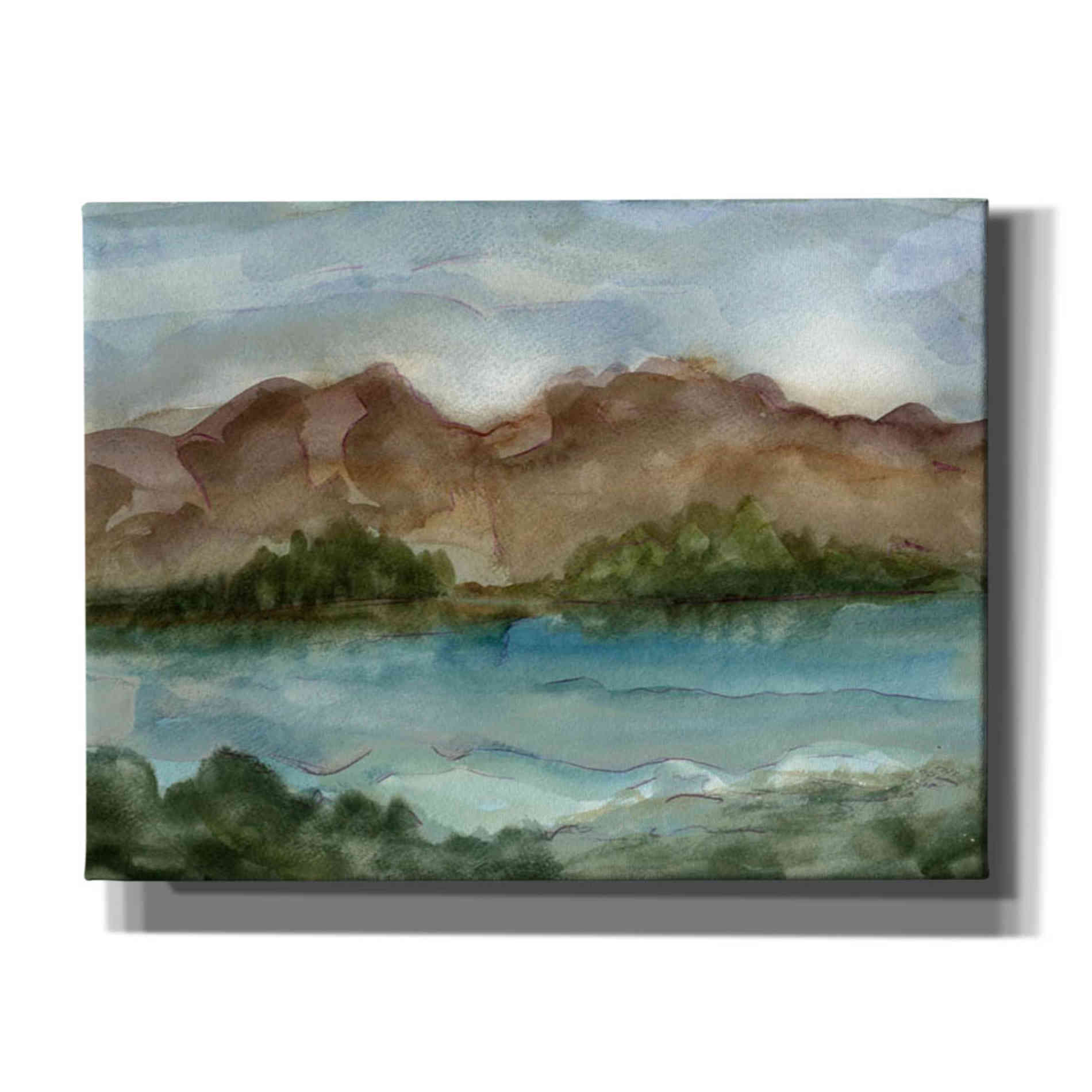 'Plein Air Landscape IV' by Ethan Harper Canvas Wall Art,Size B Landscape