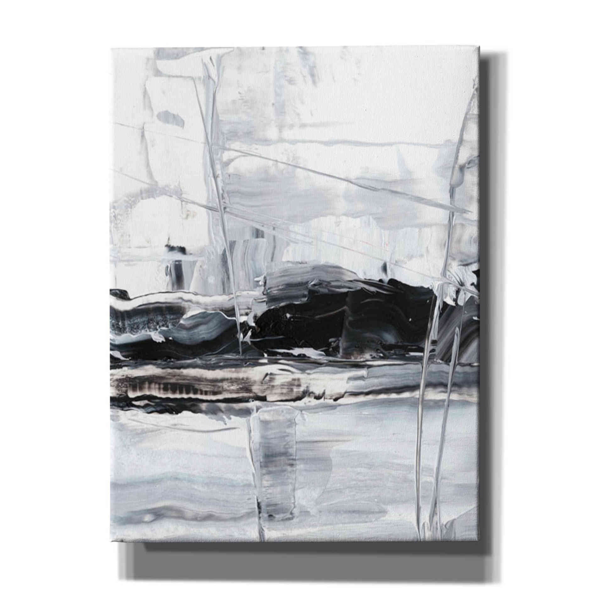 'Winter Lightning II' by Ethan Harper Canvas Wall Art,Size B Portrait