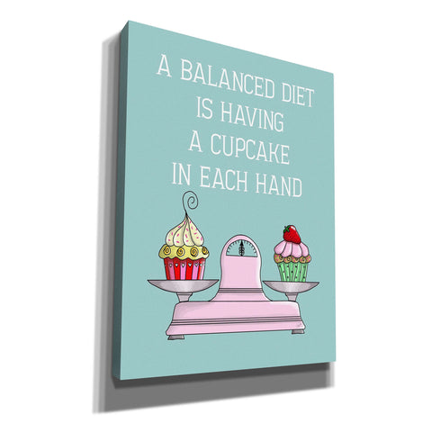 Image of 'A Balanced Diet,' by Fab Funky, Giclee Canvas Wall Art