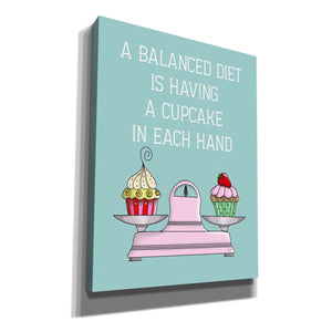 'A Balanced Diet,' by Fab Funky, Giclee Canvas Wall Art