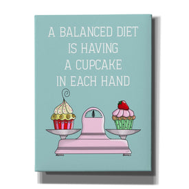 'A Balanced Diet,' by Fab Funky, Giclee Canvas Wall Art
