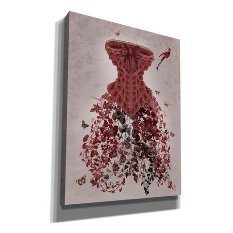 Image of 'Woodland Corset,' by Fab Funky, Giclee Canvas Wall Art