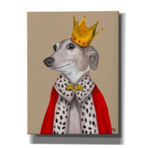'Greyhound Queen' by Fab Funky, Giclee Canvas Wall Art