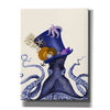 'Octopus Nautical Hat' by Fab Funky Giclee Canvas Wall Art