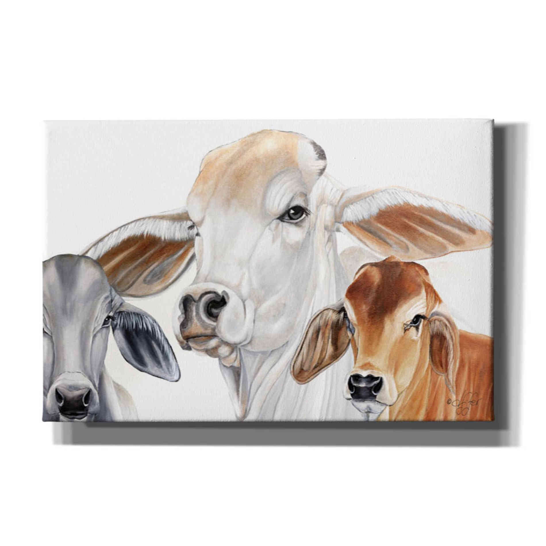 'Ranch Life' by Diane Fifer, Giclee Canvas Wall Art