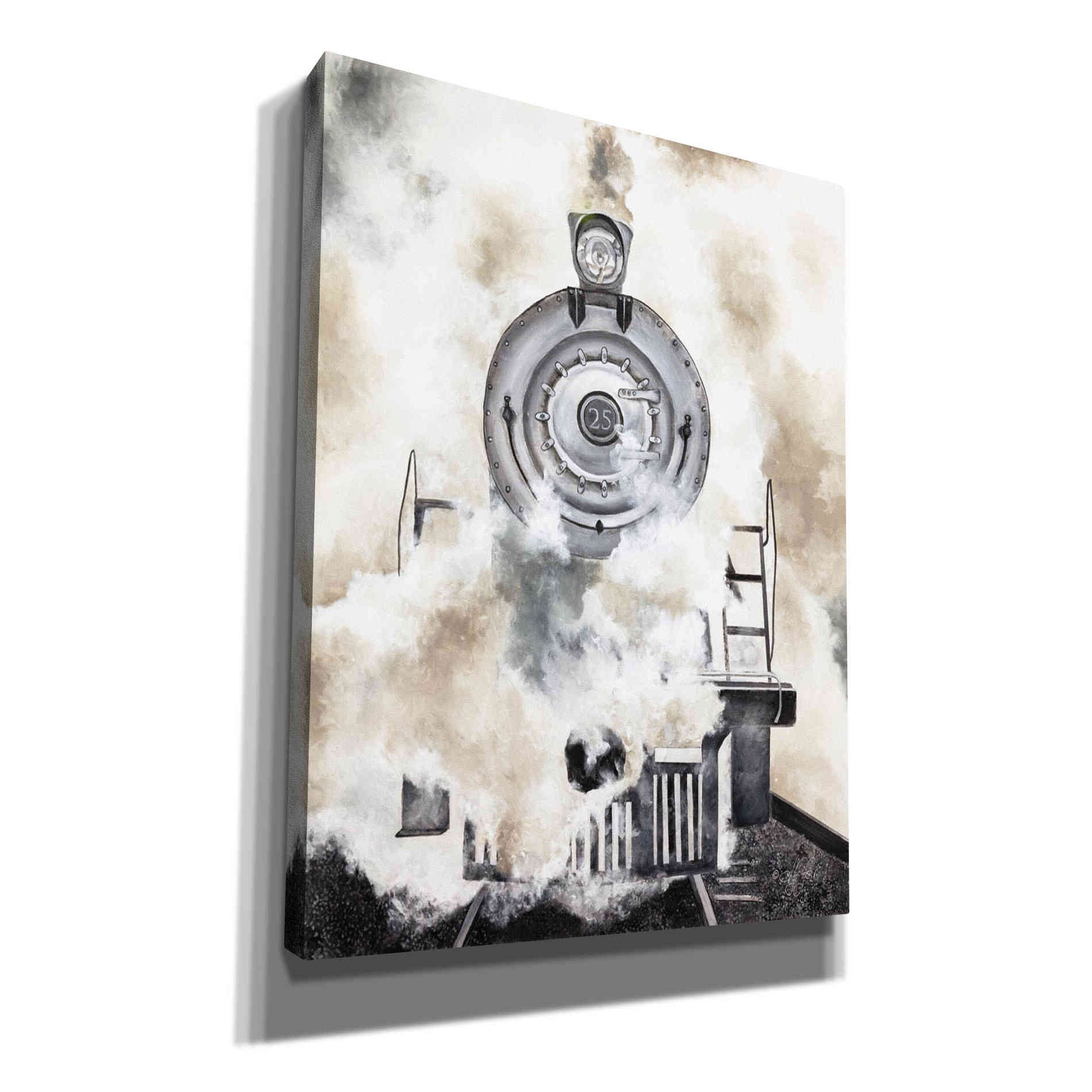 'Chugga Chugga' by Diane Fifer, Giclee Canvas Wall Art