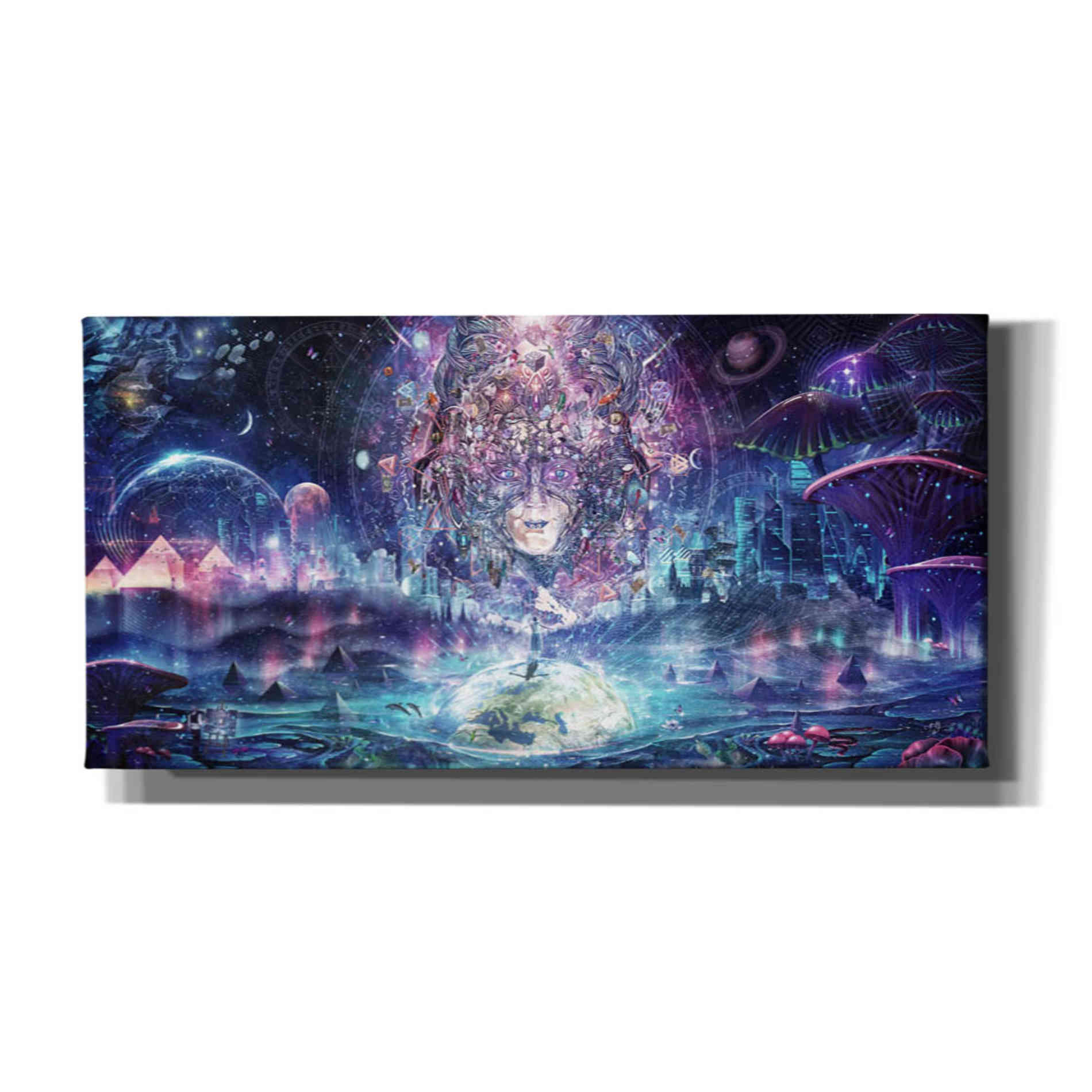 'Quest for the Peak Experience' by Cameron Gray, Canvas Wall Art