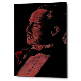 'Brando-Godfather' by Giuseppe Cristiano, Canvas Wall Art