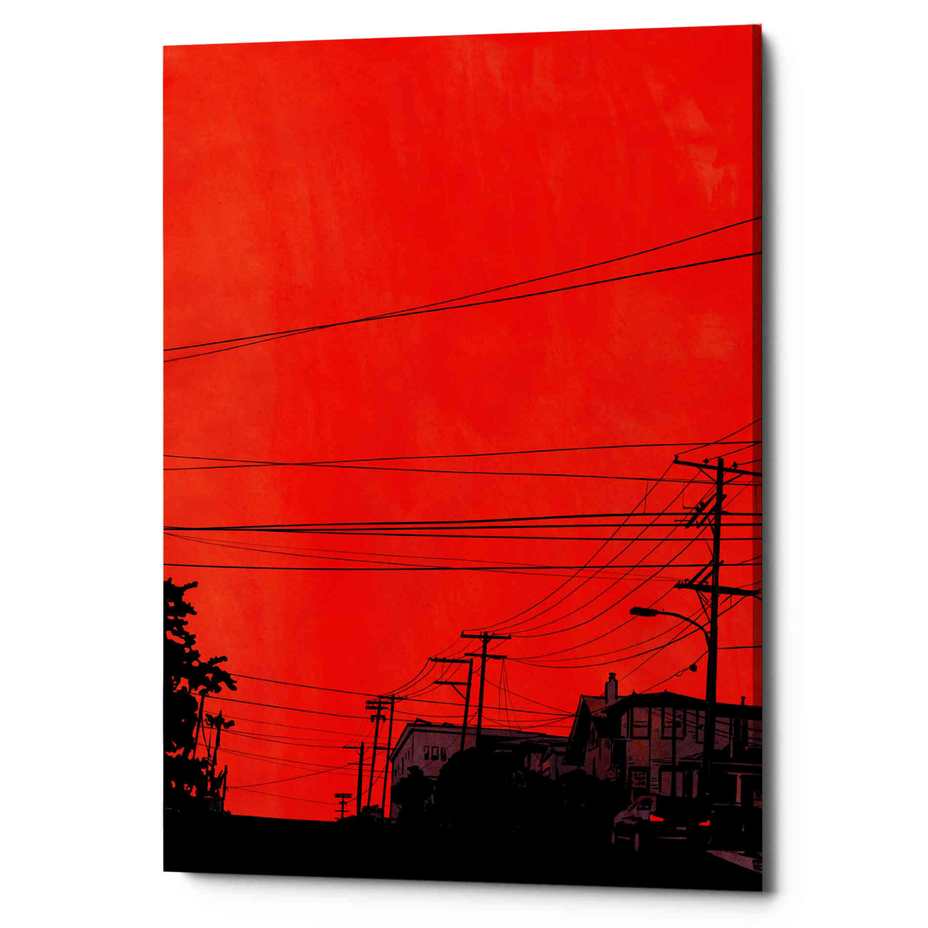 'Cars 12' by Giuseppe Cristiano, Canvas Wall Art