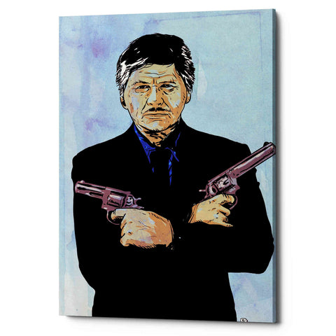 Image of 'Charles Bronson' by Giuseppe Cristiano, Canvas Wall Art