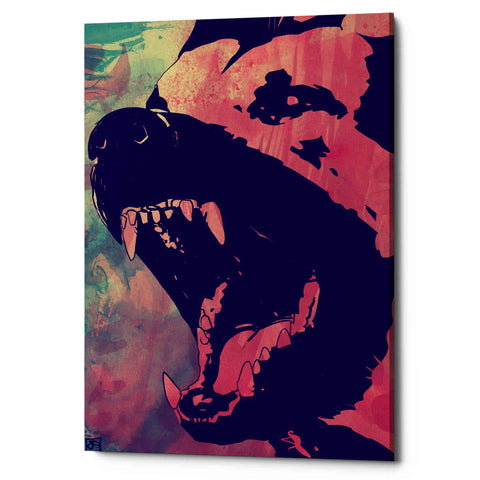 Image of 'Dog' by Giuseppe Cristiano, Canvas Wall Art