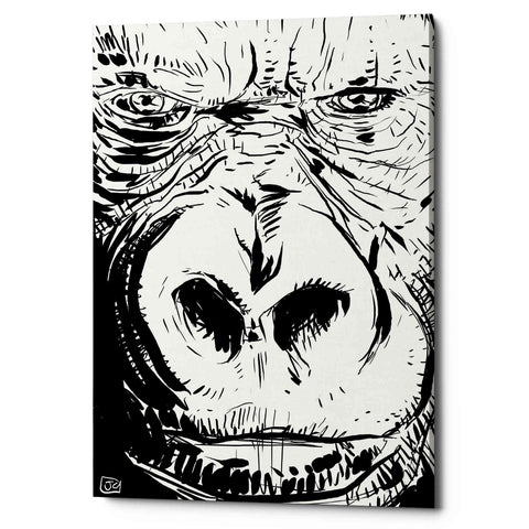 Image of 'Gorilla' by Giuseppe Cristiano, Canvas Wall Art