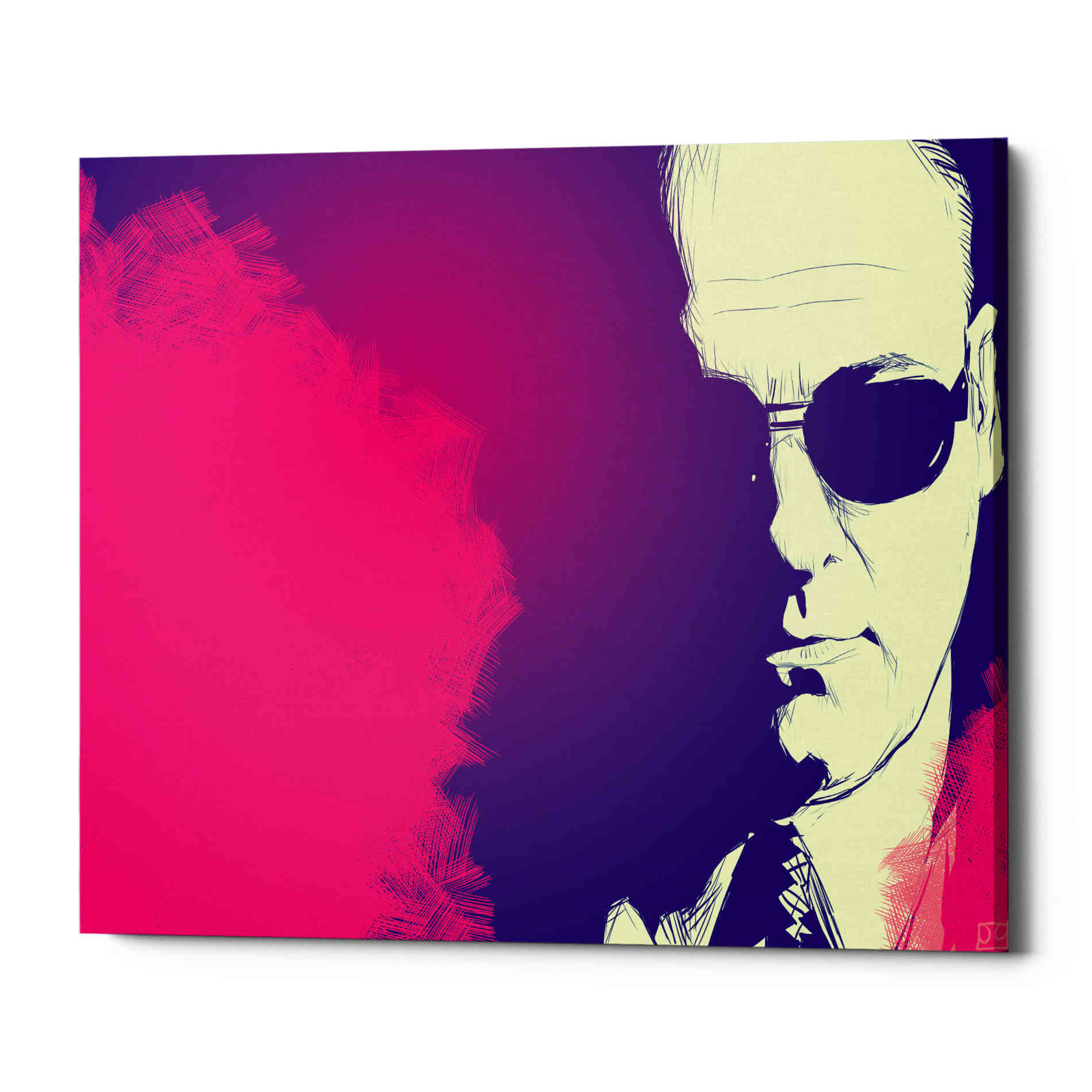 'JGandolfini' by Giuseppe Cristiano, Canvas Wall Art