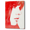 'Portrait in Red' by Giuseppe Cristiano, Canvas Wall Art