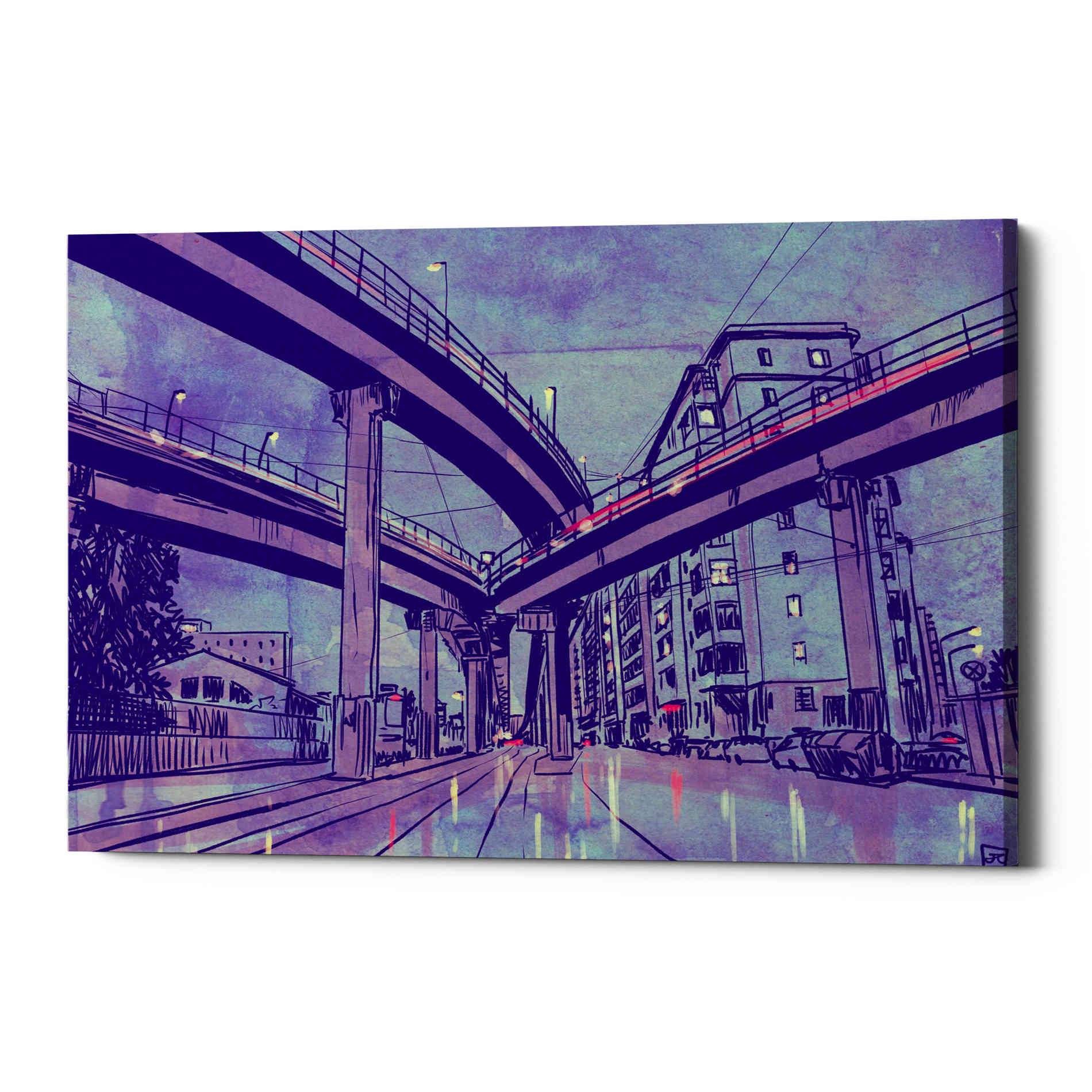 'Rome 1' by Giuseppe Cristiano, Canvas Wall Art