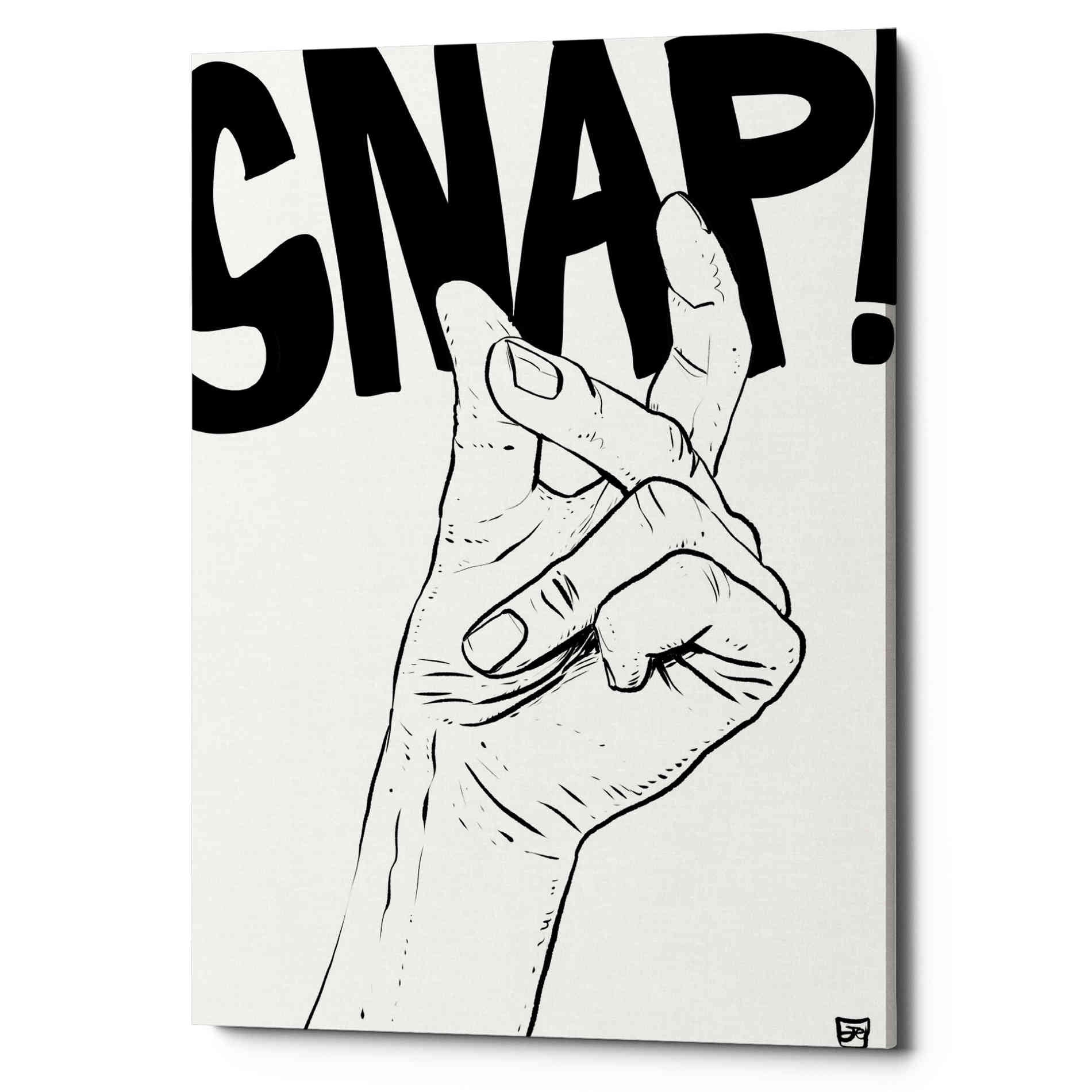 'Snap' by Giuseppe Cristiano, Canvas Wall Art