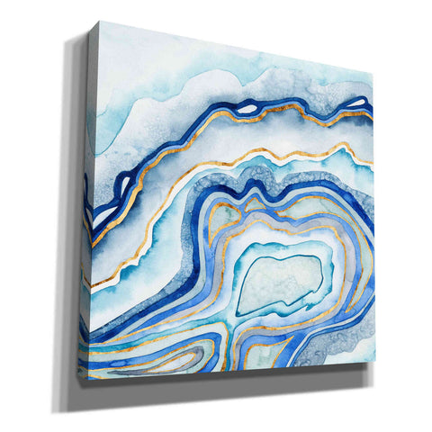 Image of 'Cobalt Agate II' by Grace Popp Canvas Wall Art
