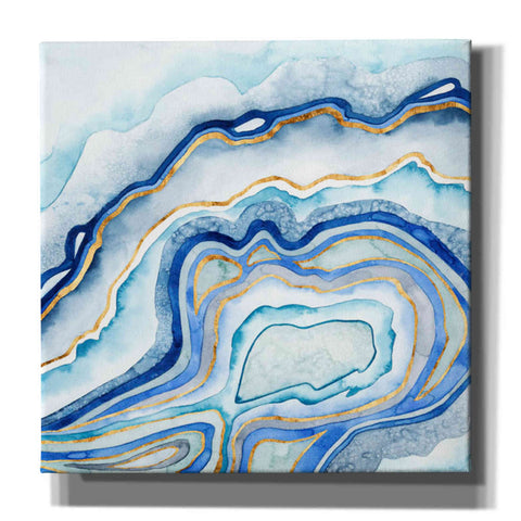 Image of 'Cobalt Agate II' by Grace Popp Canvas Wall Art