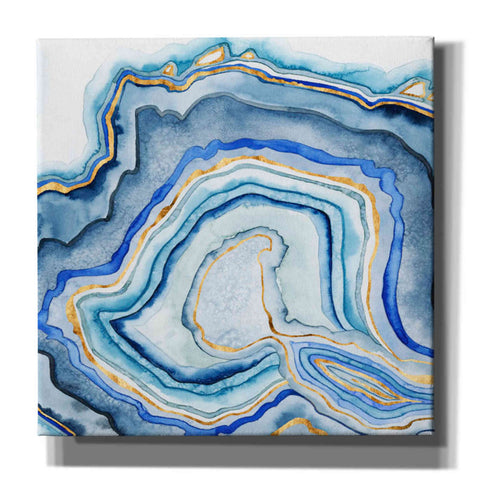 Image of 'Cobalt Agate I' by Grace Popp Canvas Wall Art
