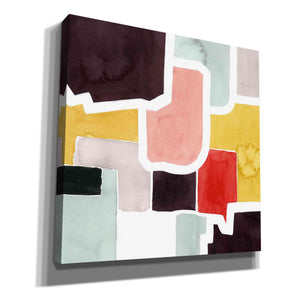 'Color Blocking IV' by Grace Popp Canvas Wall Art