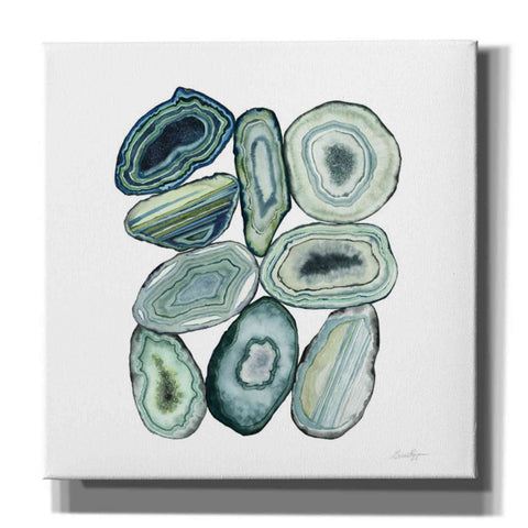 Image of 'Stacked Agate II' by Grace Popp Canvas Wall Art