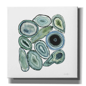 'Stacked Agate I' by Grace Popp Canvas Wall Art