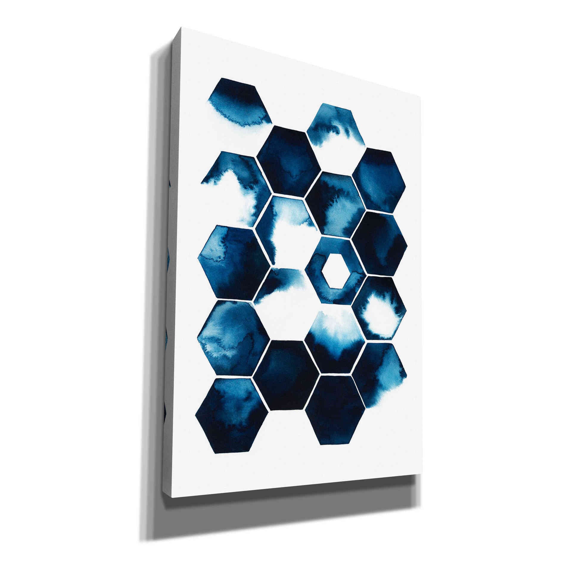 'Stormy Geometry I' by Grace Popp Canvas Wall Art