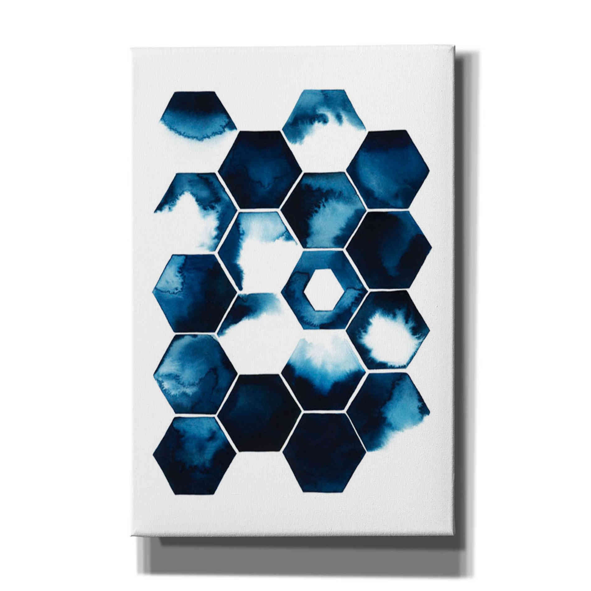 'Stormy Geometry I' by Grace Popp Canvas Wall Art