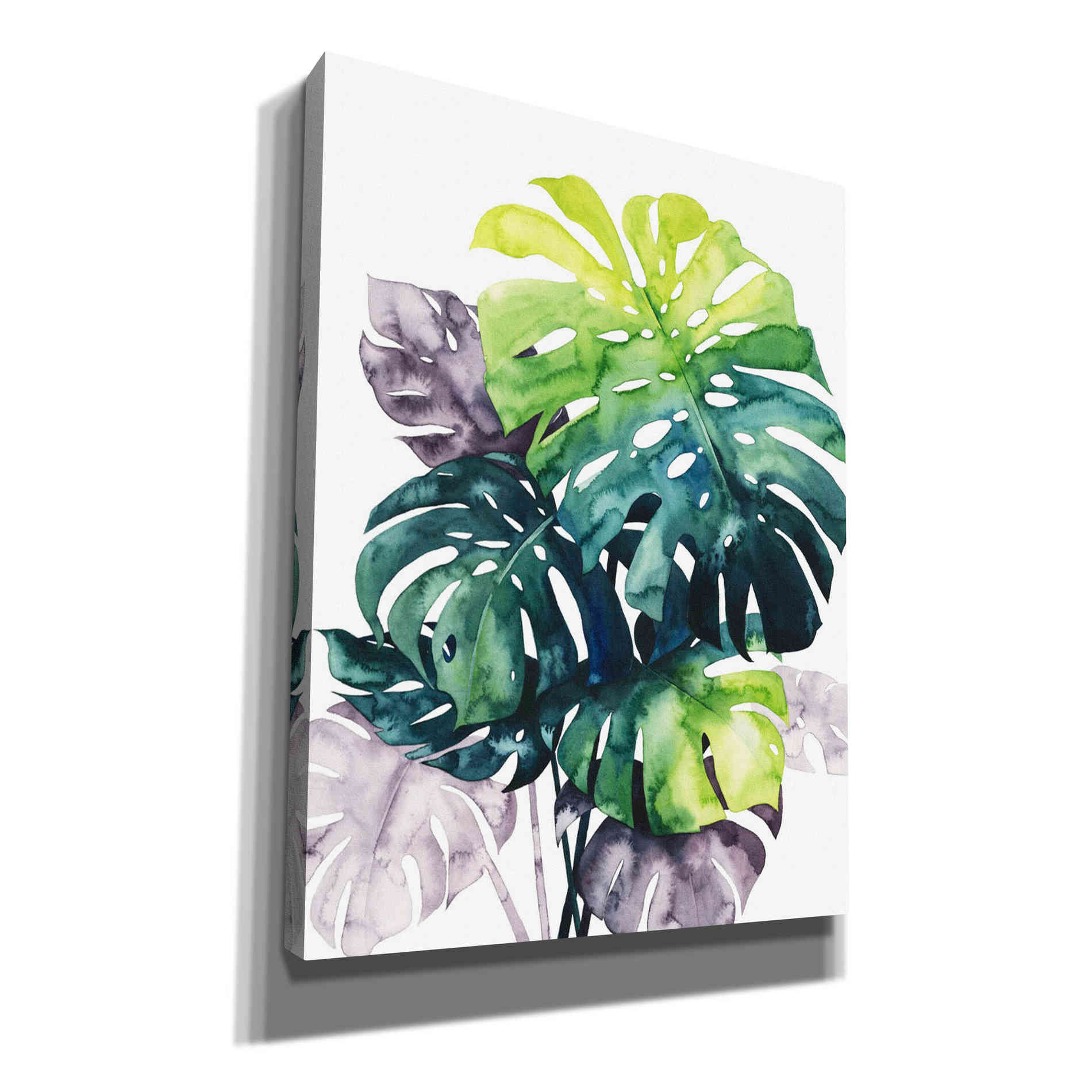'Twilight Palms IV' by Grace Popp Canvas Wall Art