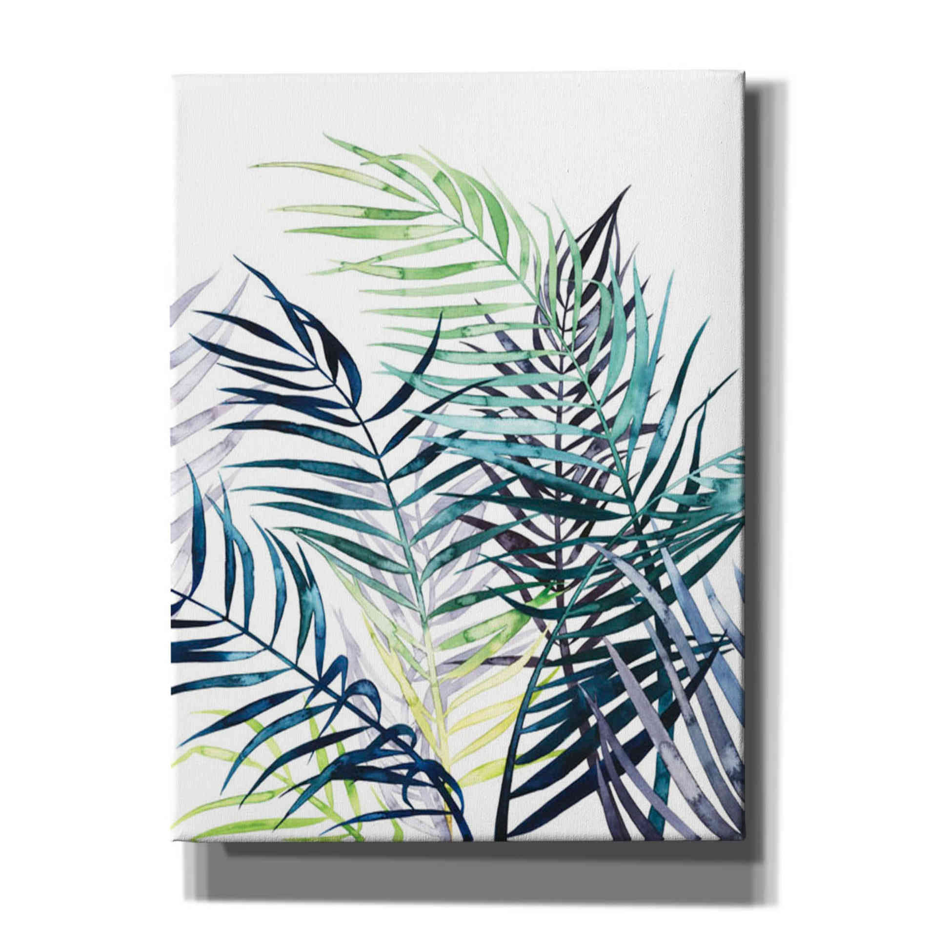 'Twilight Palms I' by Grace Popp Canvas Wall Art