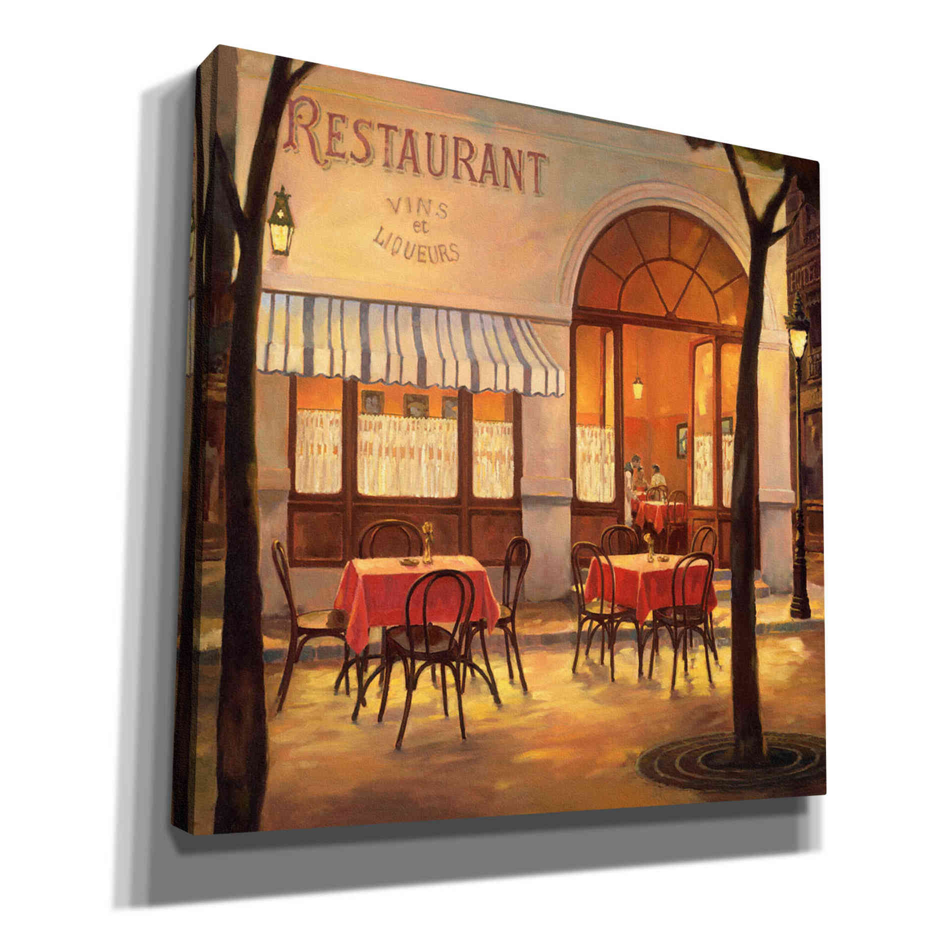 'Vins et Liqueurs' by Graham Reynolds, Giclee Canvas Wall Art