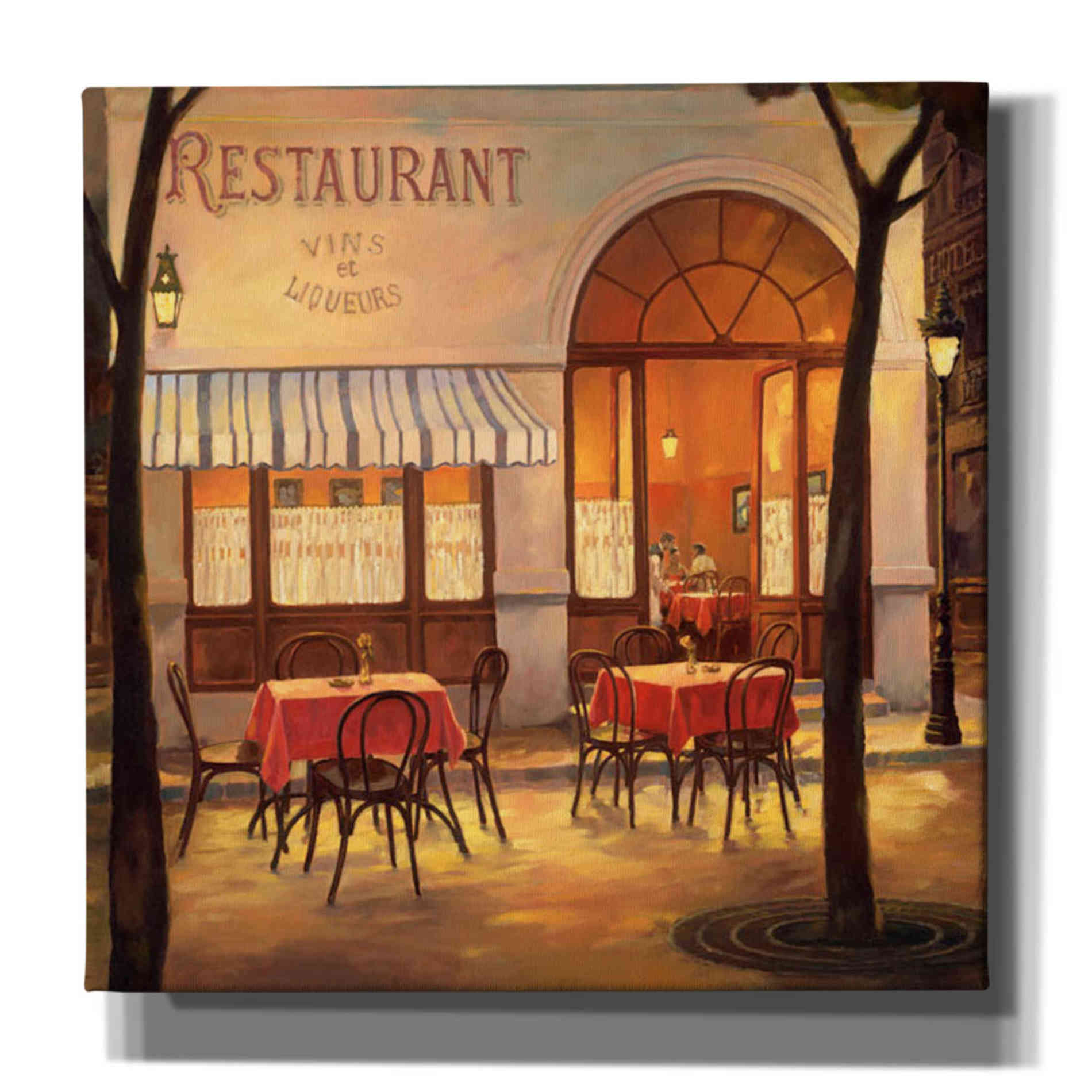 'Vins et Liqueurs' by Graham Reynolds, Giclee Canvas Wall Art