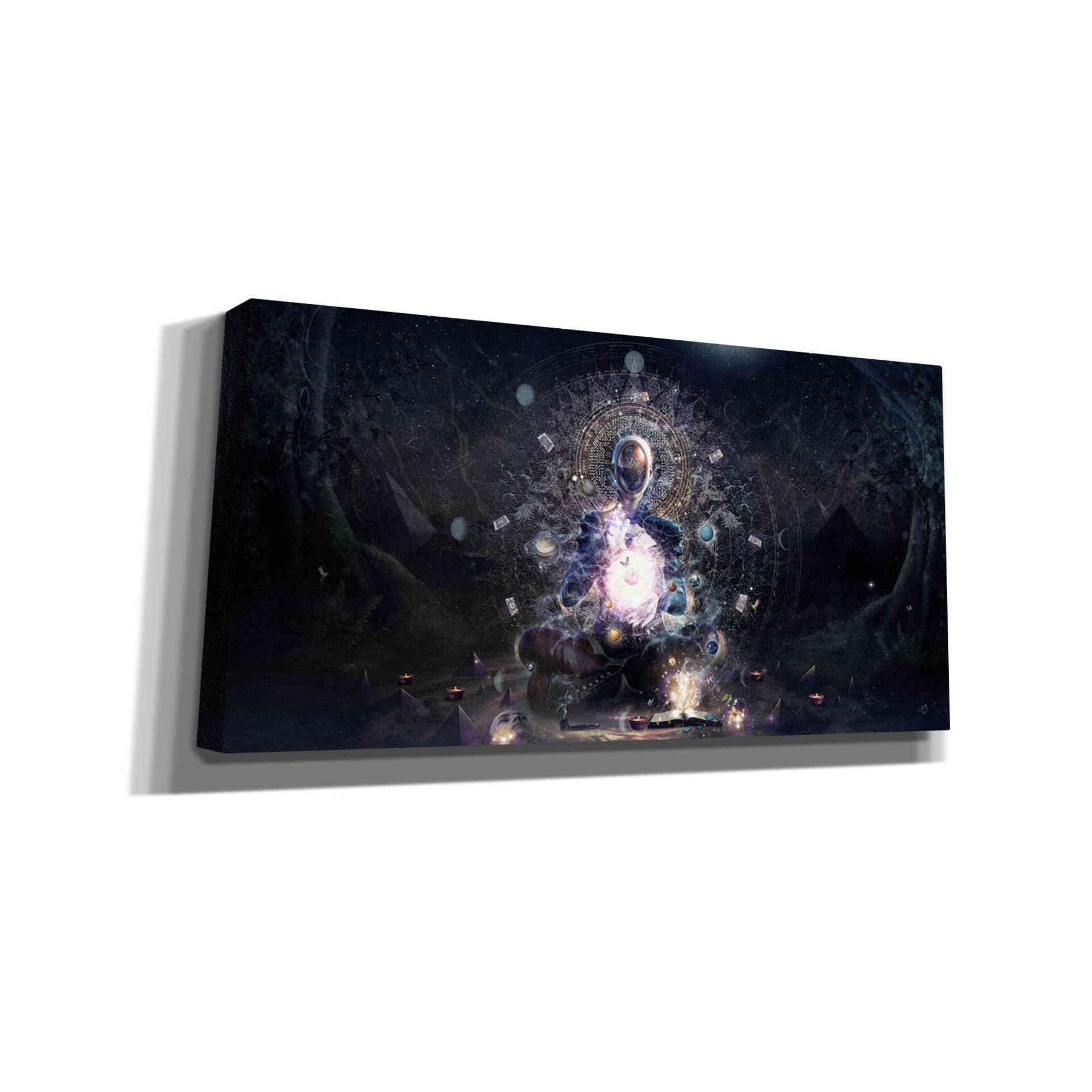 'Cosmic Ritual' by Cameron Gray, Canvas Wall Art