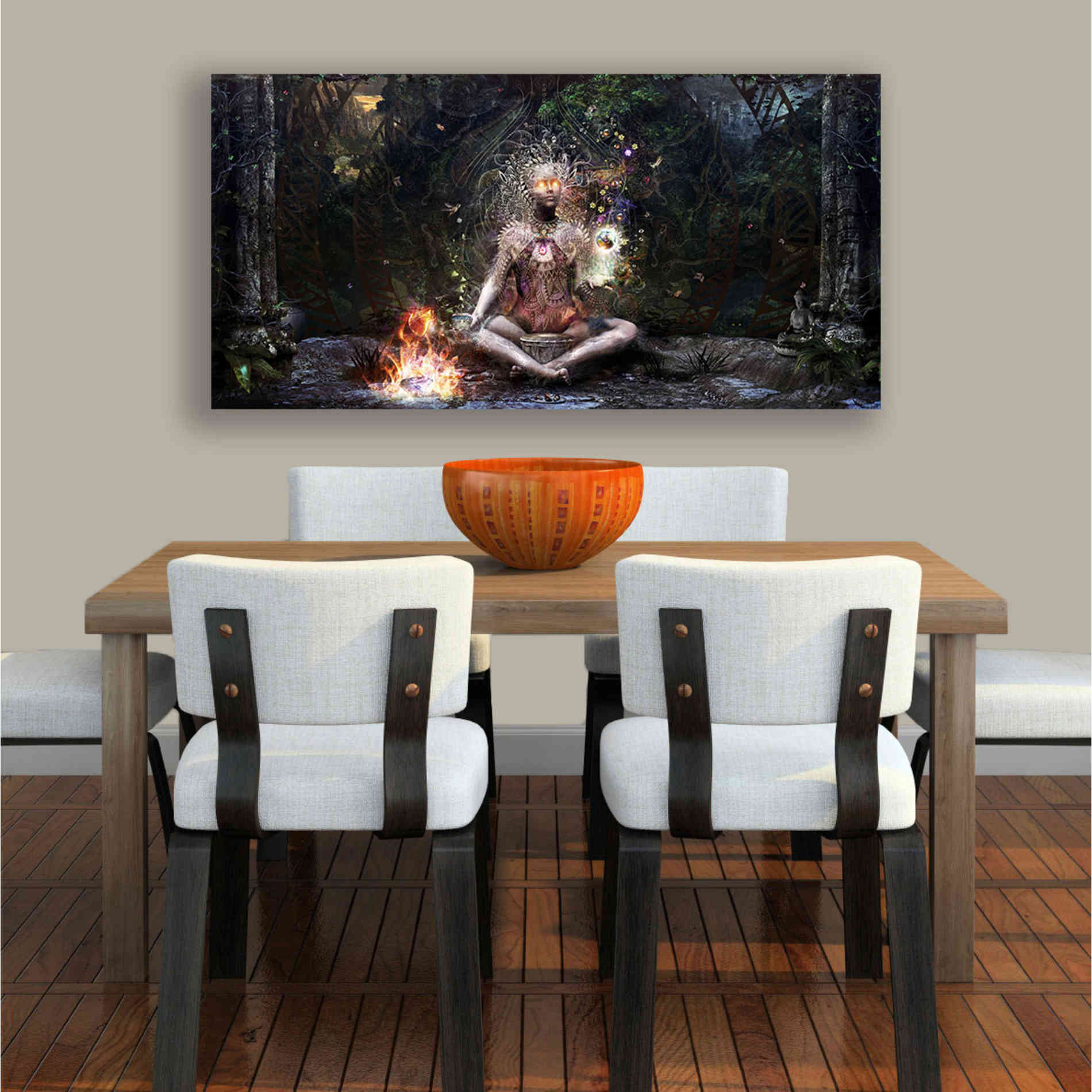 'Sacrament For The Sacred Dreamers' by Cameron Gray, Canvas Wall Art